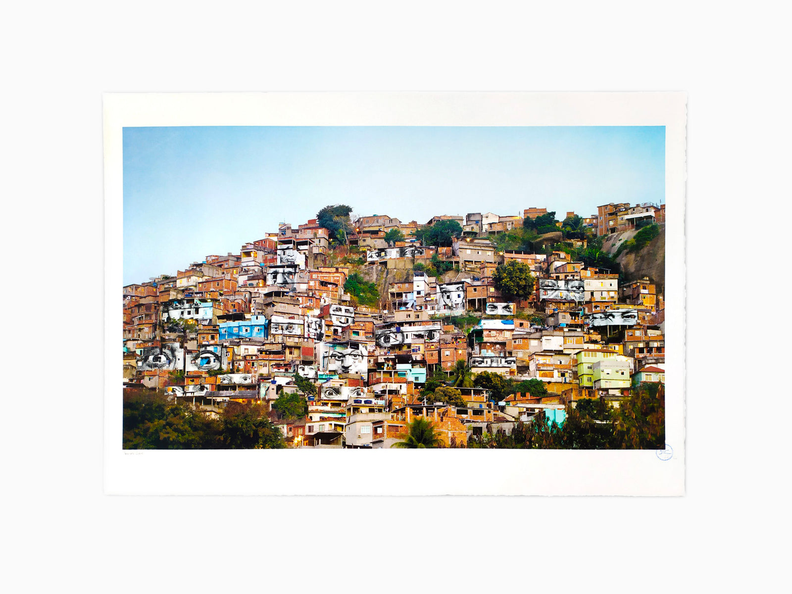 From The Archives: JR, 28 mm, « Women Are Heroes », Action dans la favela Morro da Providencia, Favela de jour, Rio de Janeiro, Brésil, 2008