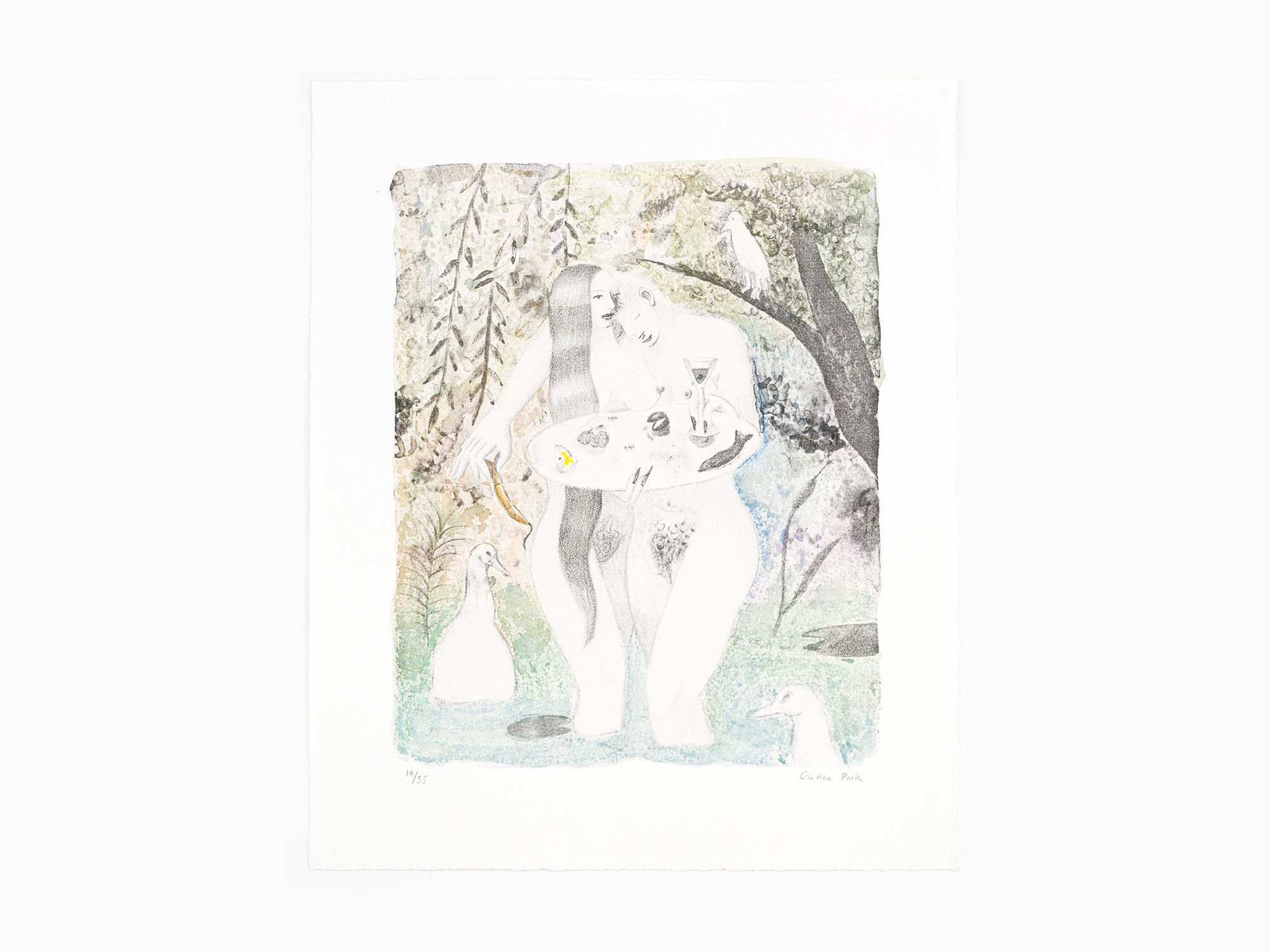 GaHee Park - Lovers in the Lake, 2025