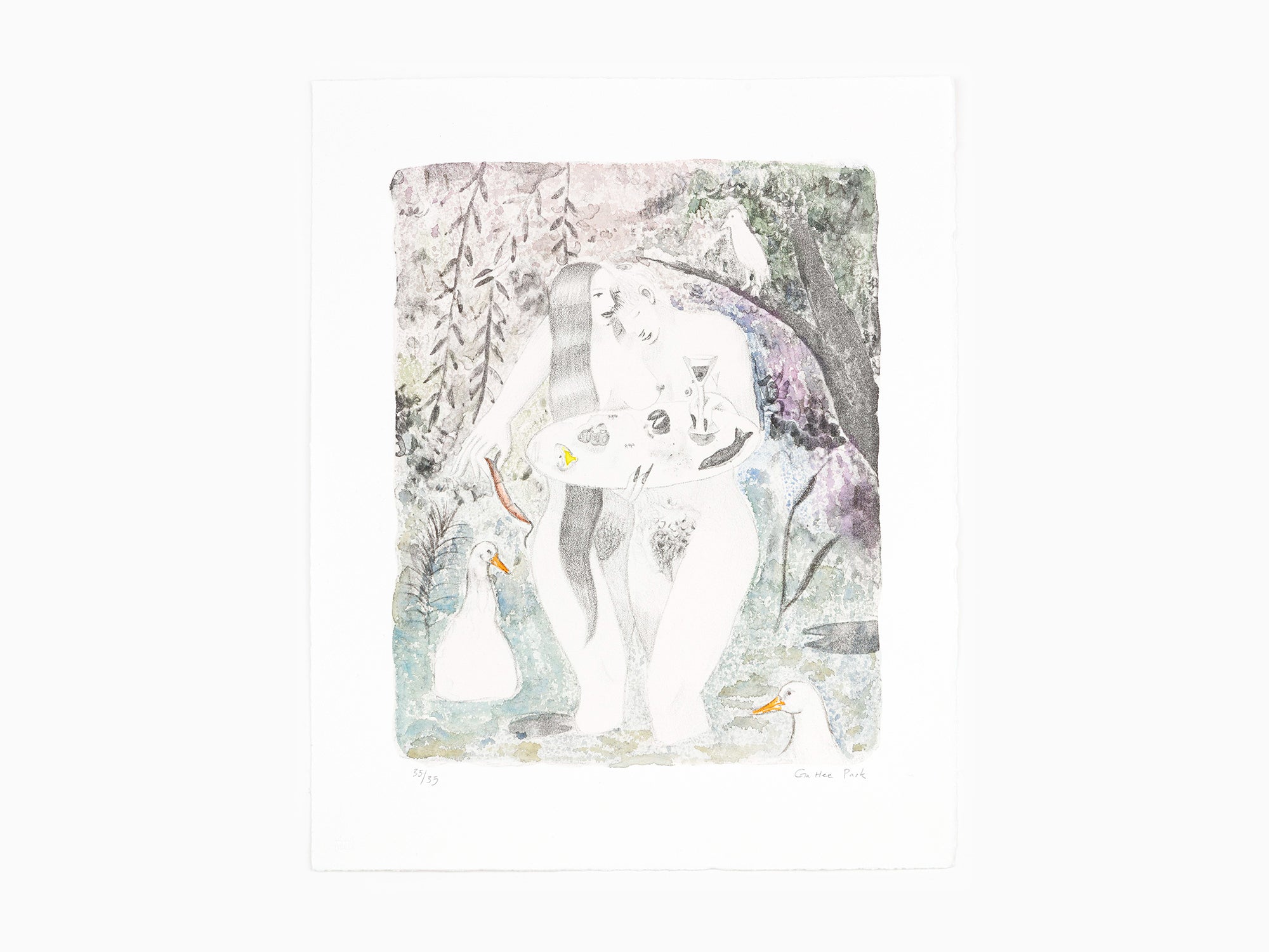 GaHee Park - Lovers in the Lake, 2025