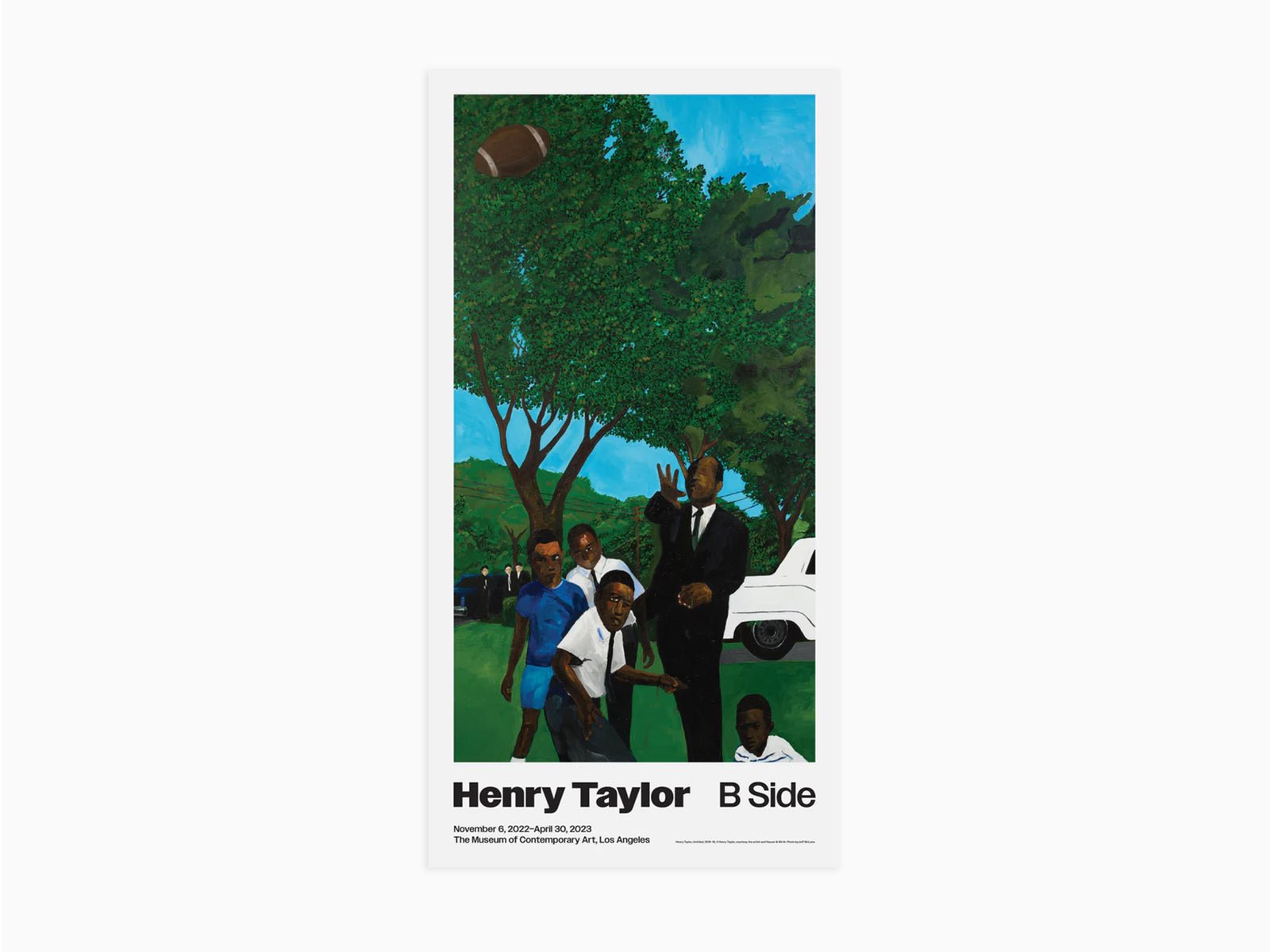 Henry Taylor - B Side Poster (Untitled)
