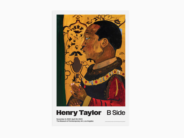 Henry Taylor ポスター Henry Taylor - B Side Poster (Untitled) - Perrotin Store Paris