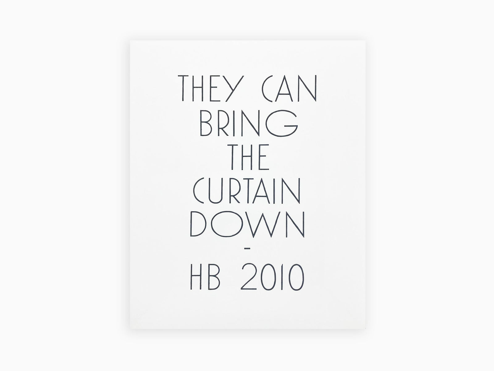 Hernan Bas - "They Can Bring the Curtain Down" Prints Portfolio