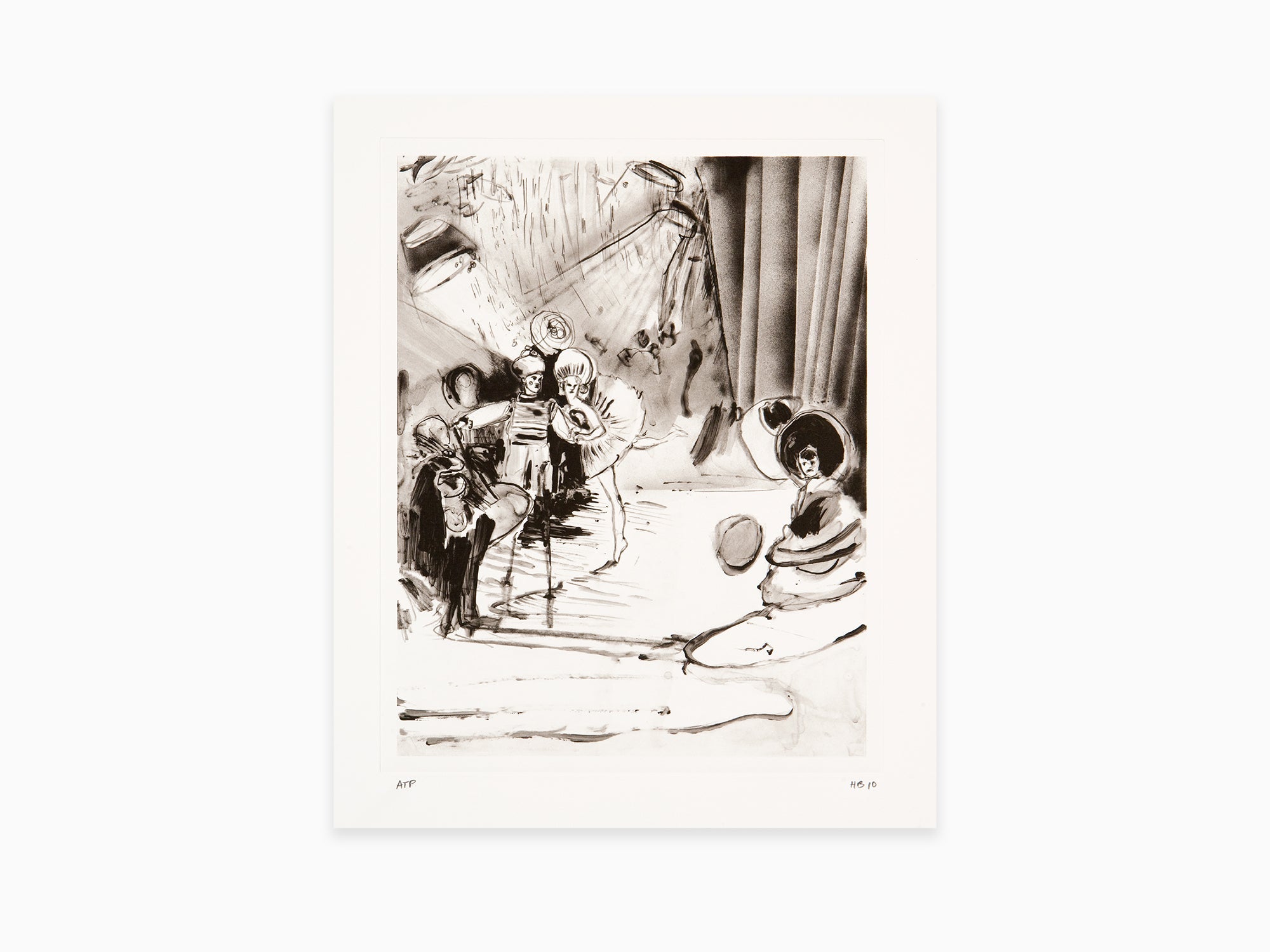 Hernan Bas - "They Can Bring the Curtain Down" Prints Portfolio