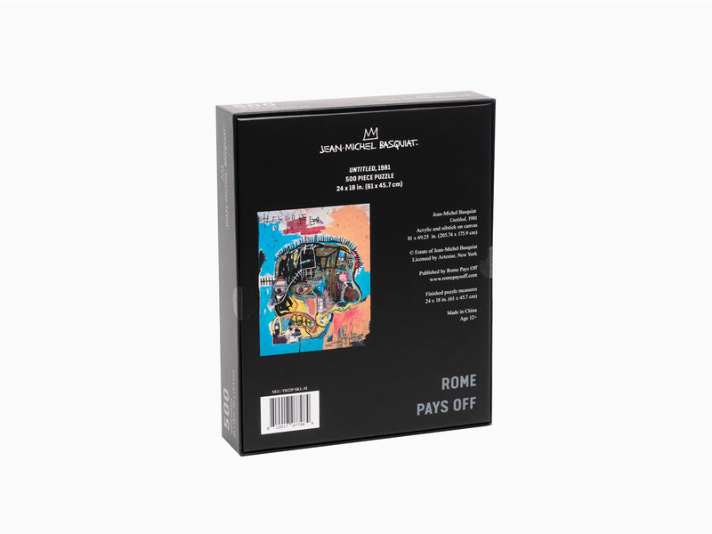 Jean-Michel Basquiat - "Skull" Puzzle