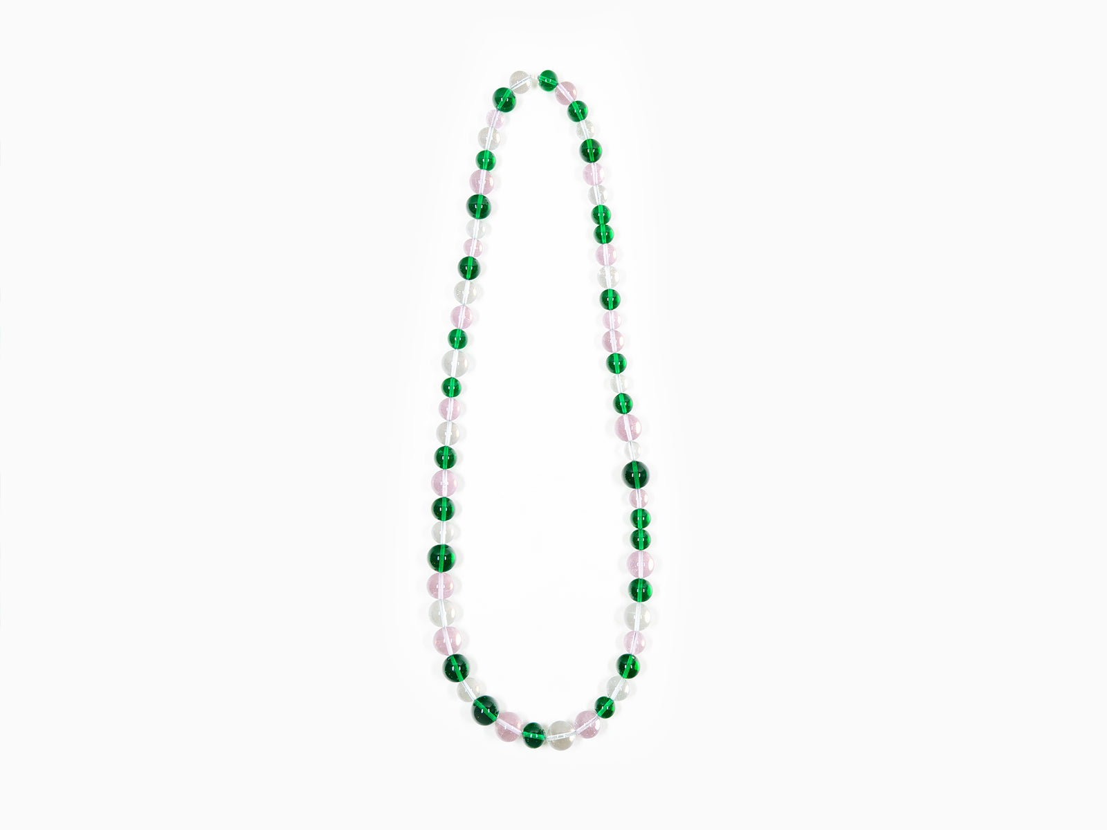 Jean-Michel Othoniel - Collier Rose, Vert et Cristal (25EN004)