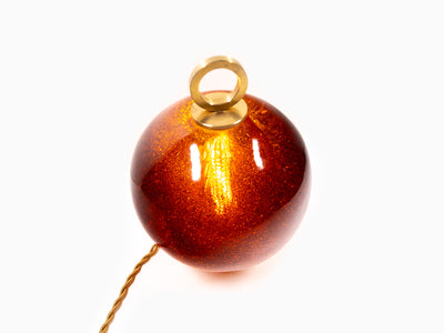 Jean-Michel Othoniel - Lampe perle Ambre Mica 15cm (23EN039)