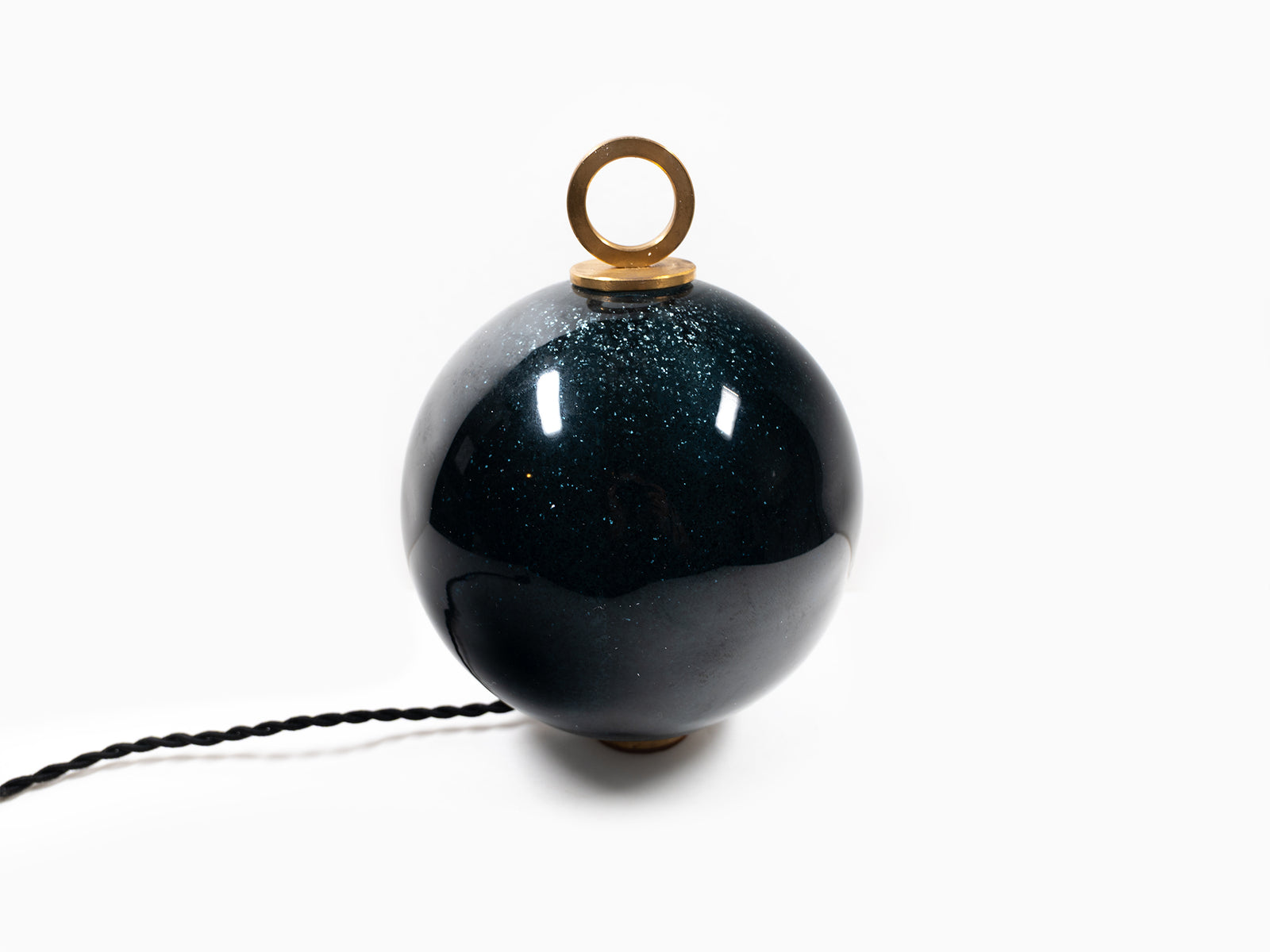 Jean-Michel Othoniel - Lampe perle Gris Mica 15cm (23EN052)