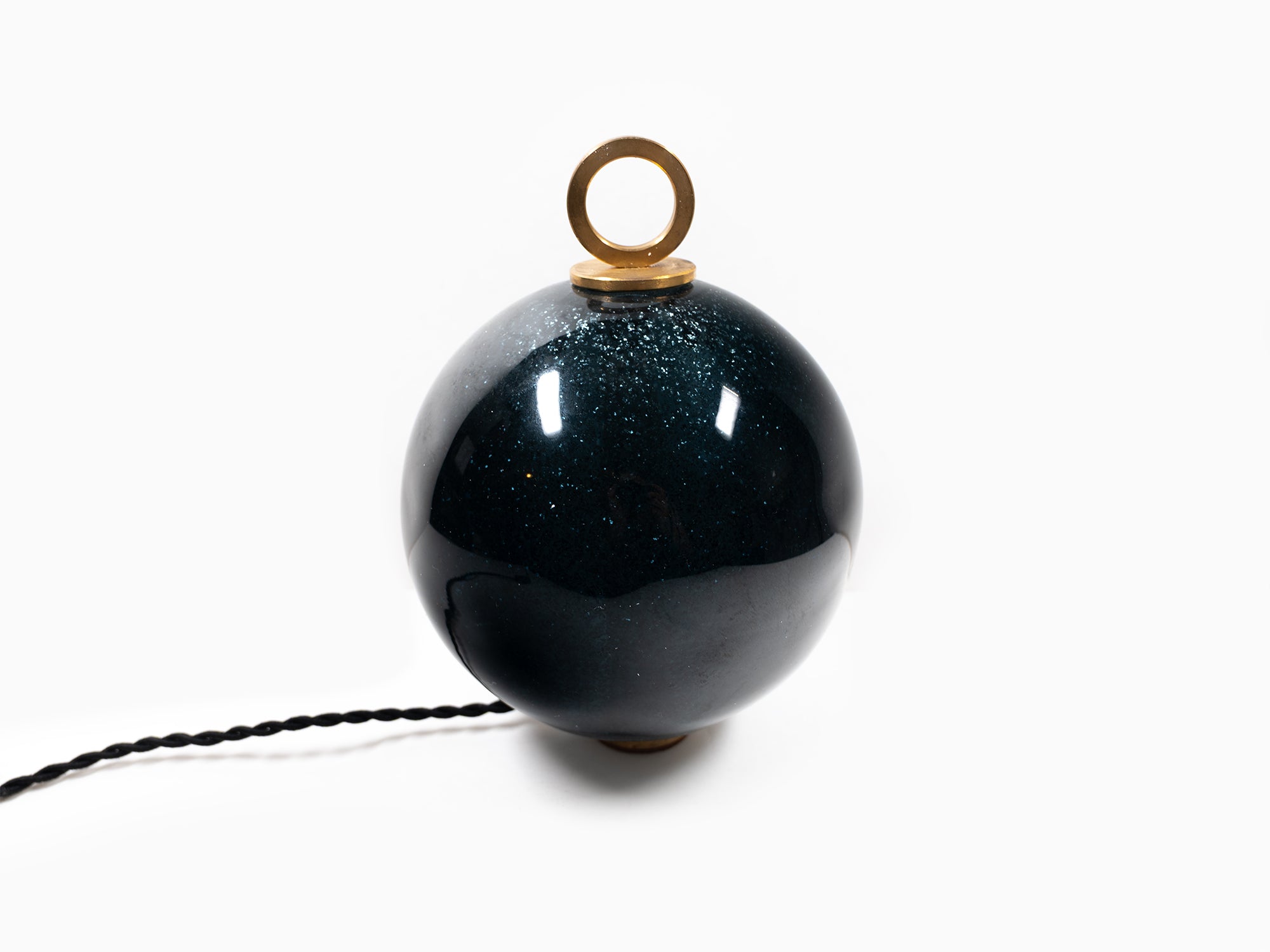 Jean-Michel Othoniel - Lampe perle Gris Mica 15cm (23EN052)