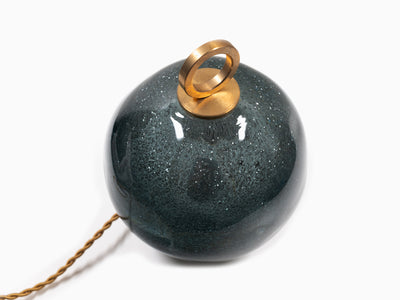 Jean-Michel Othoniel - Lampe perle Gris Mica 15cm (23EN285)