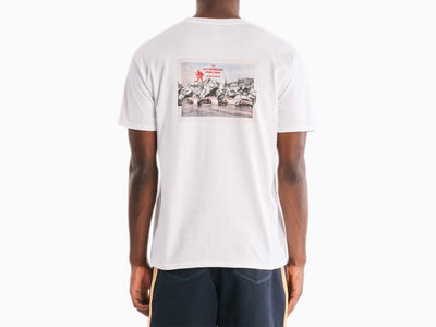 JR x Au Vieux Campeur - La Caverne du Pont-Neuf - T-shirt Pont (White)