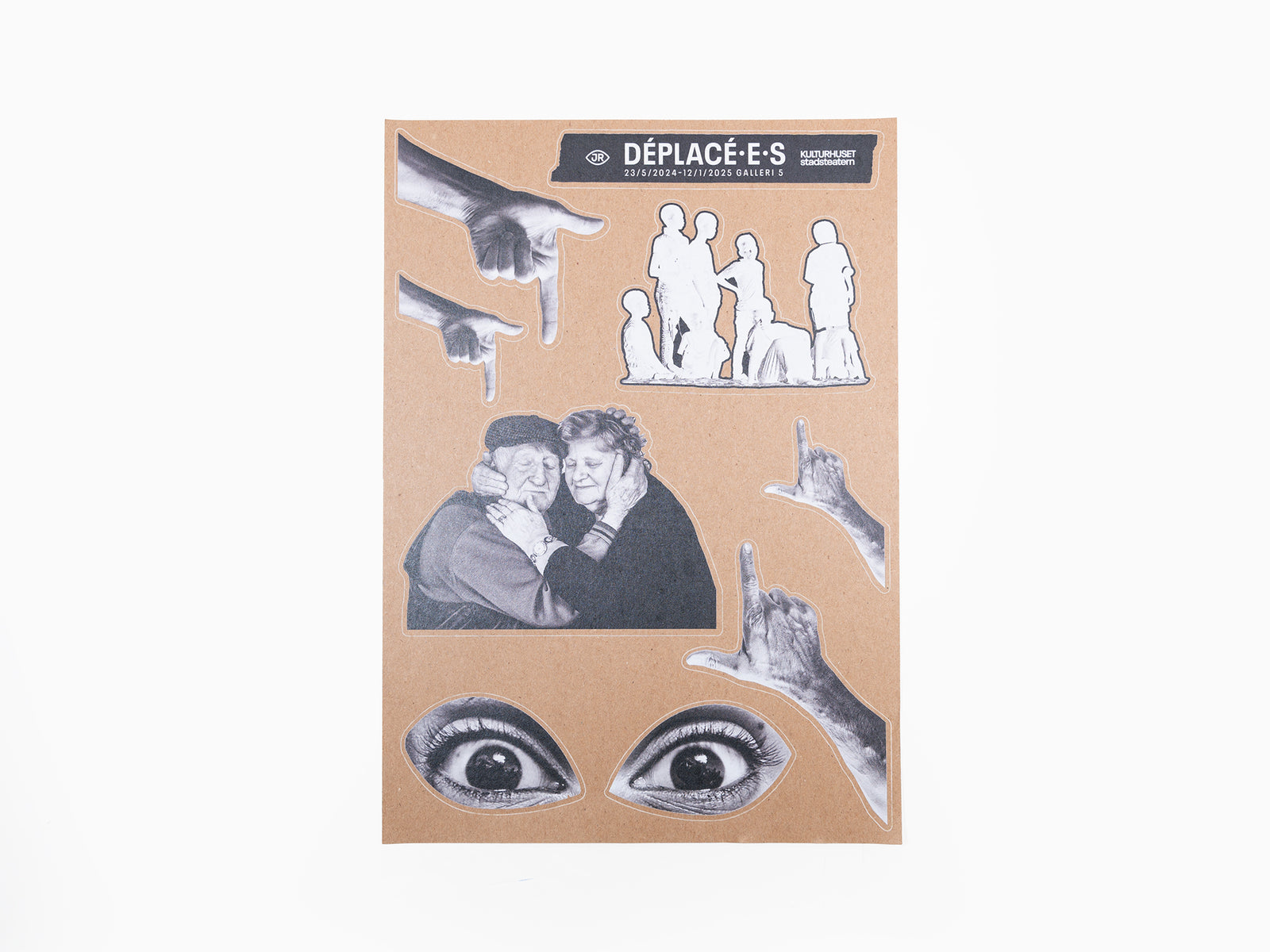 JR - Déplacé·e·s Stickers