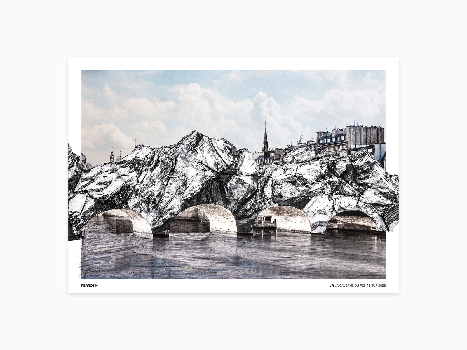 JR – La Caverne du Pont Neuf, 2026 (standard poster)