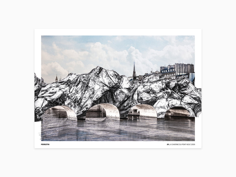 JR – La Caverne du Pont Neuf, 2026 (standard poster)