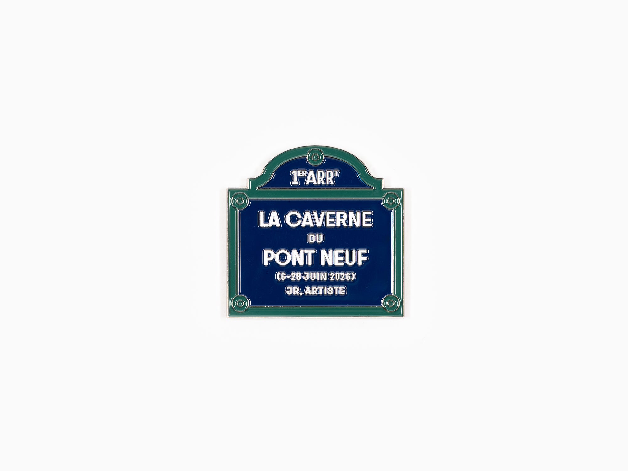 JR - Aimant en émail « La Caverne du Pont-Neuf »