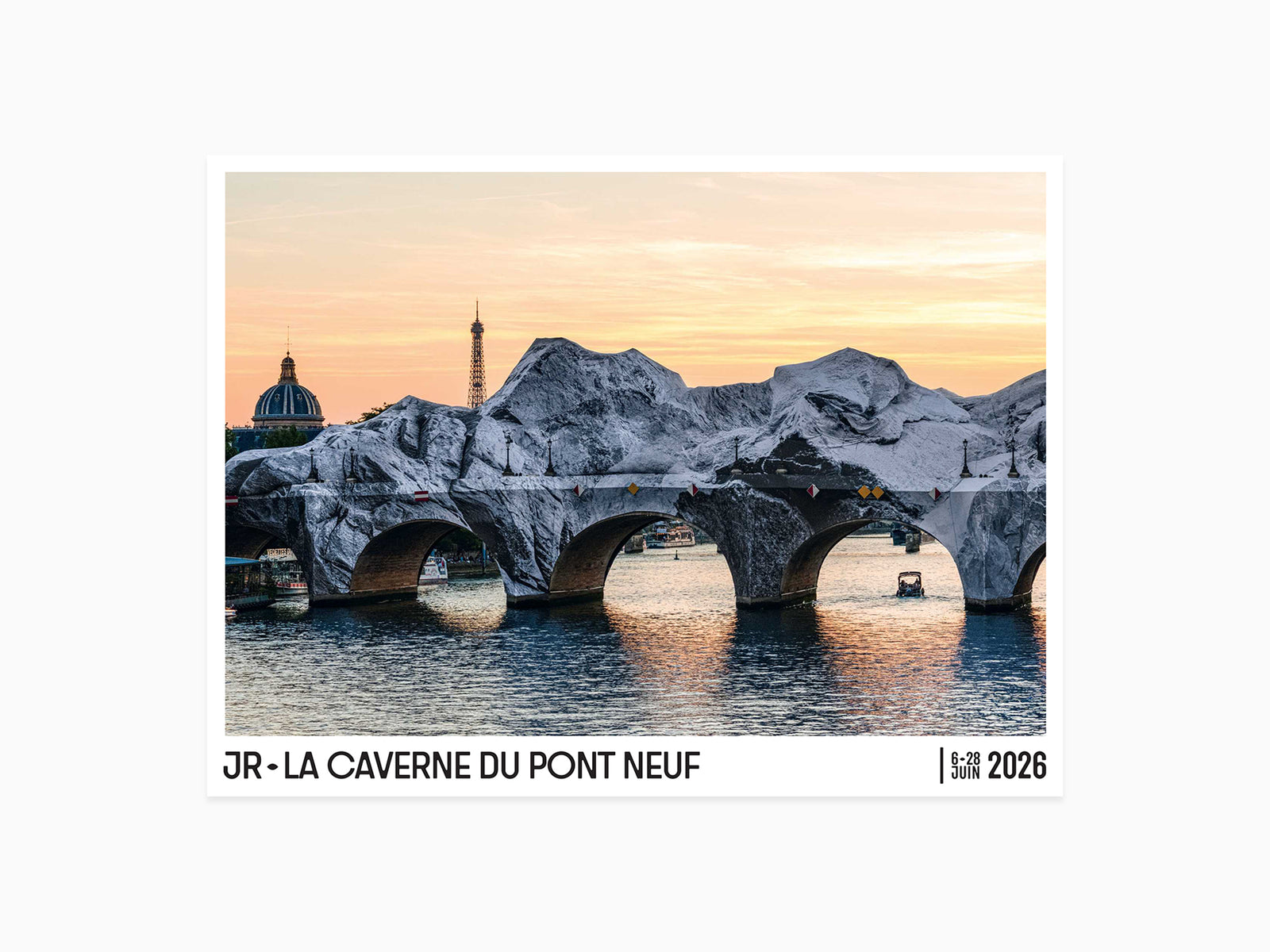 JR - La Caverne du Pont-Neuf, 2026, n° 3 ( poster standard)