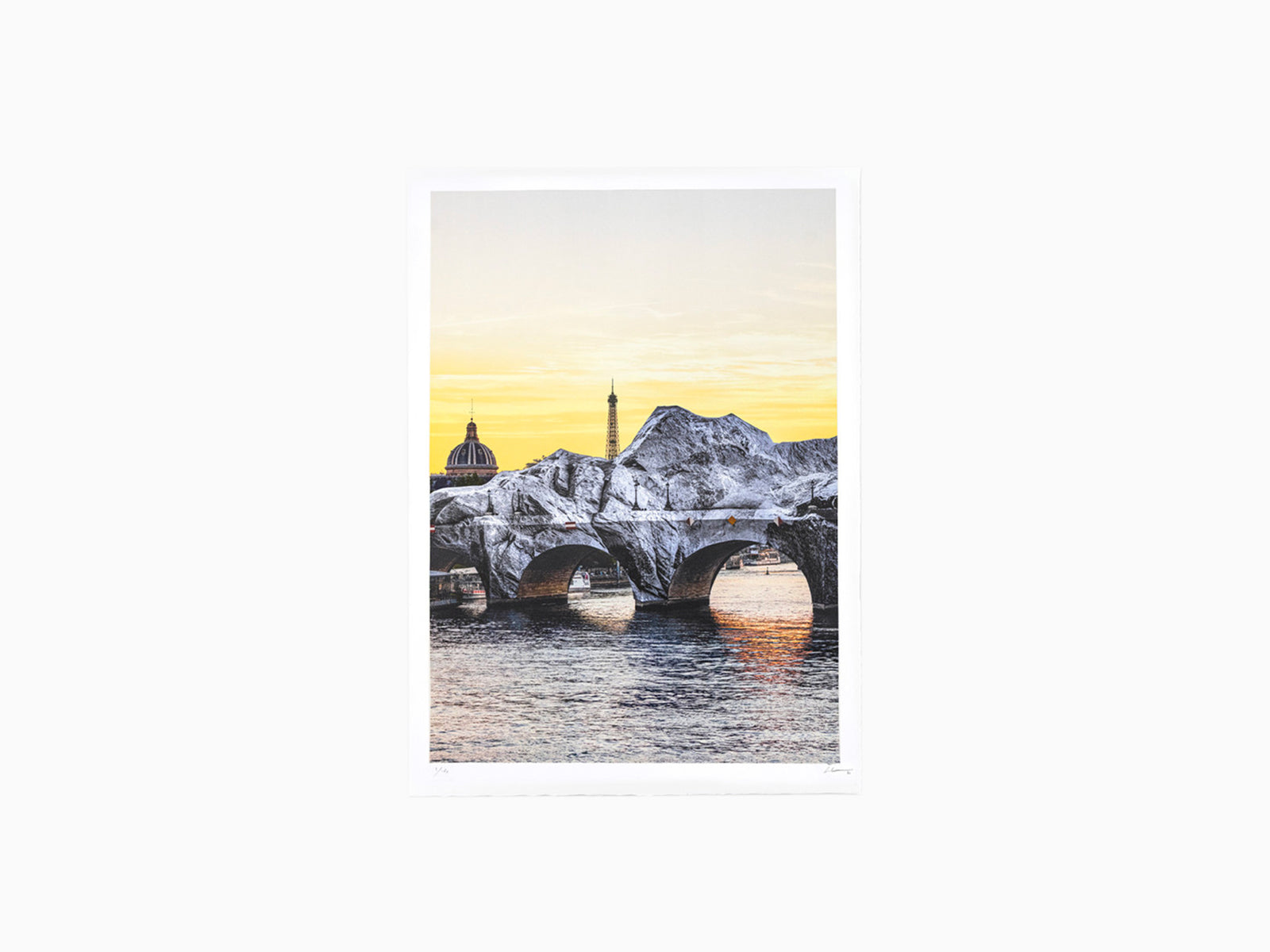 JR - La Caverne du Pont-Neuf, Coucher de soleil, 21 mai 2026, 19 h 58, Paris, France, 2026