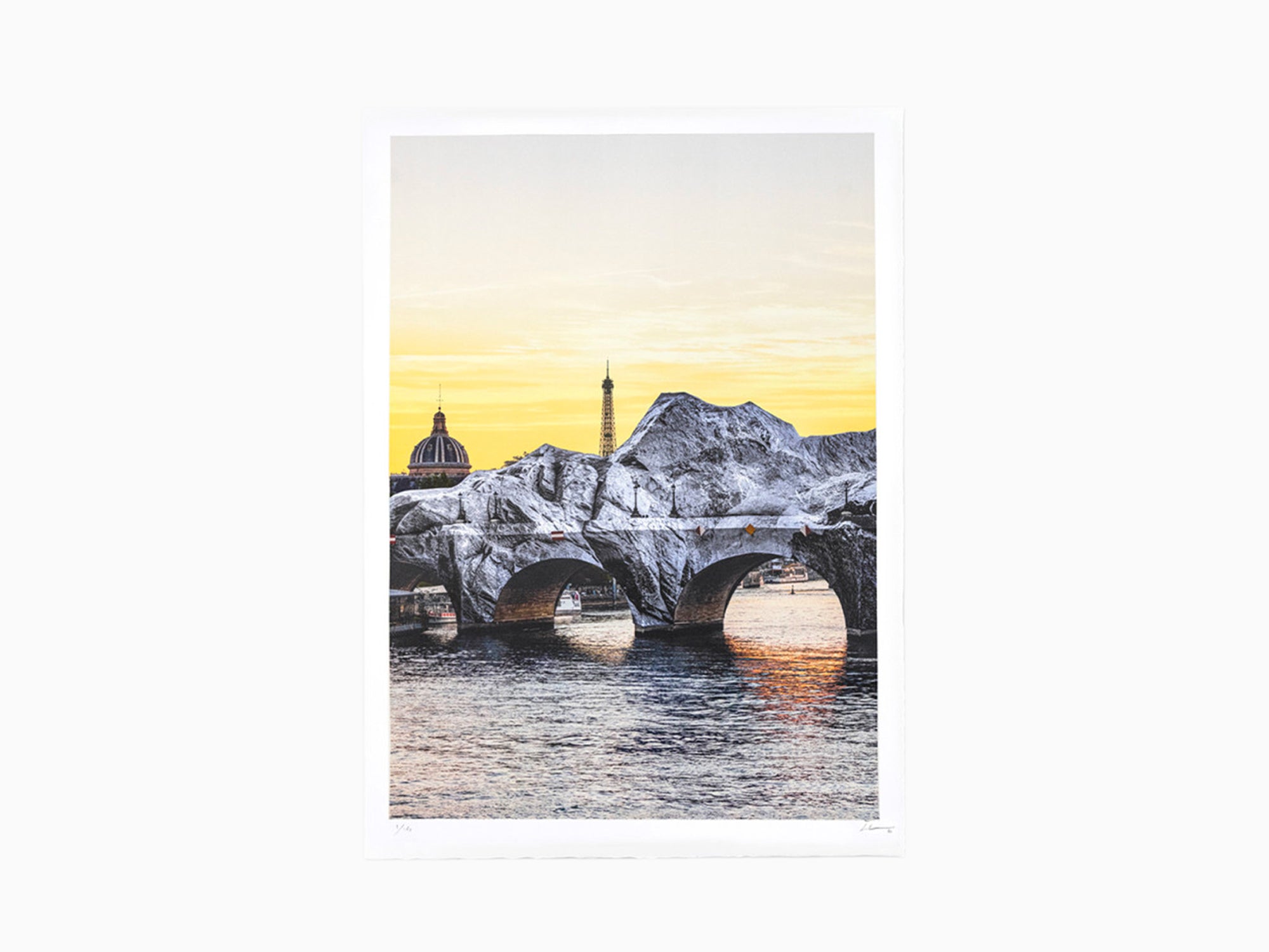JR - La Caverne du Pont-Neuf, Coucher de soleil, 21 mai 2026, 19 h 58, Paris, France, 2026