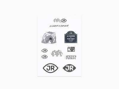 JR - La Caverne du Pont-Neuf Stickers
