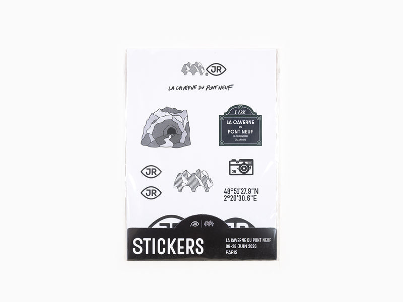 JR - La Caverne du Pont-Neuf Stickers