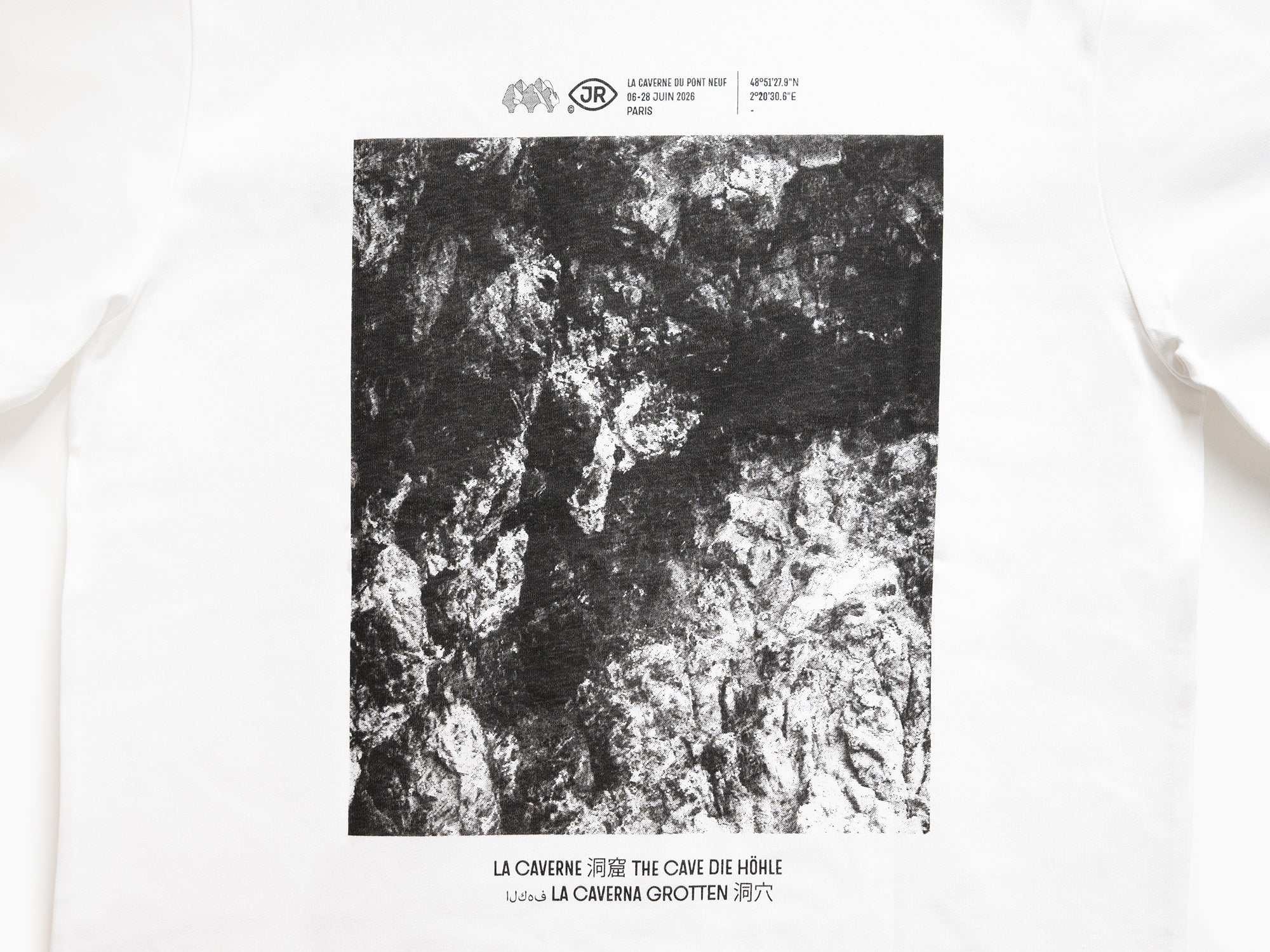 JR - La Caverne du Pont-Neuf T-Shirt (White)