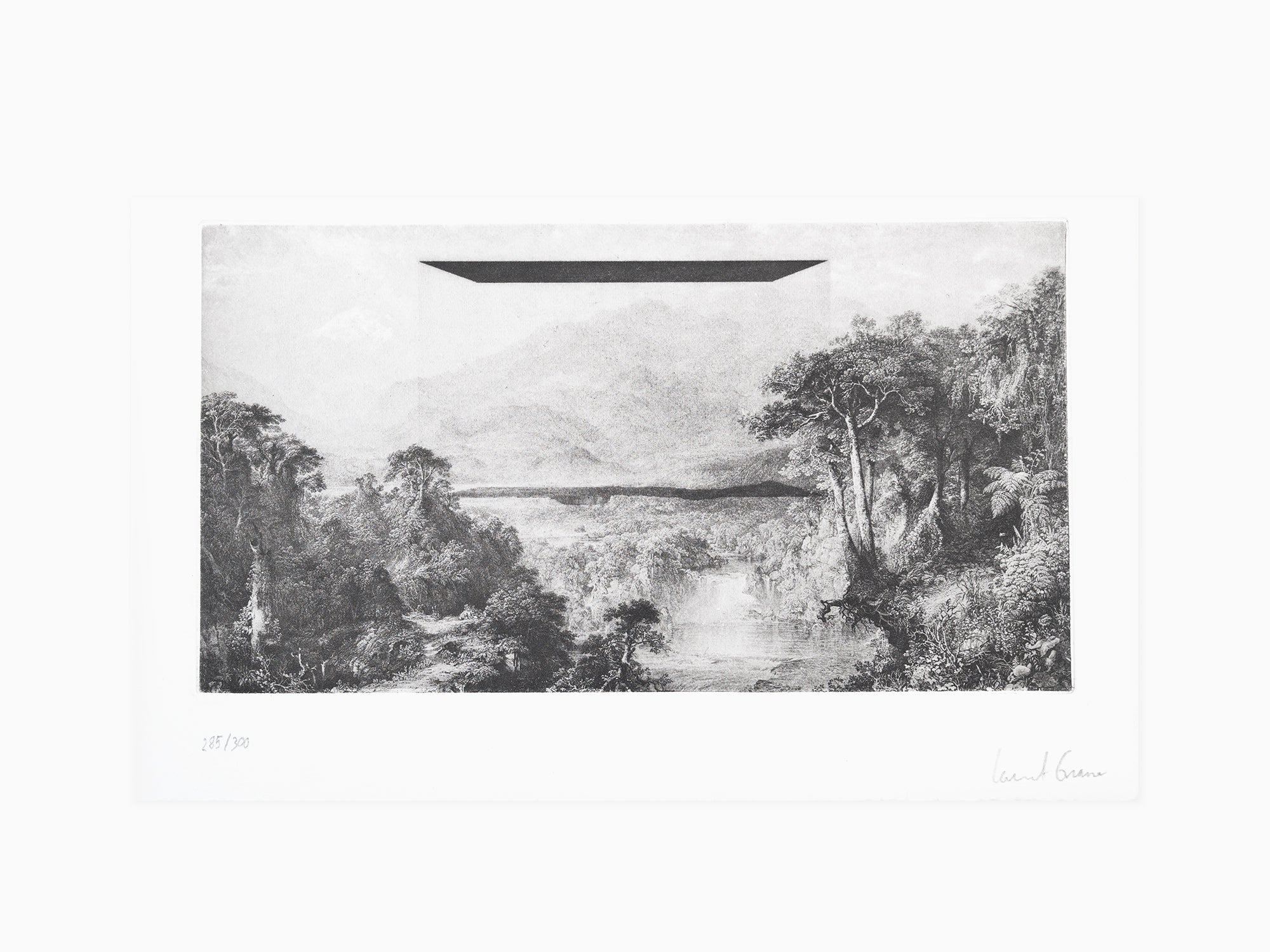 Laurent Grasso - Studies into the Past, 2023 (Orchid Island) - Etching