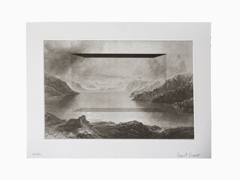 Laurent Grasso - Studies Into the Past, 2024 (Rectangle) - Etching