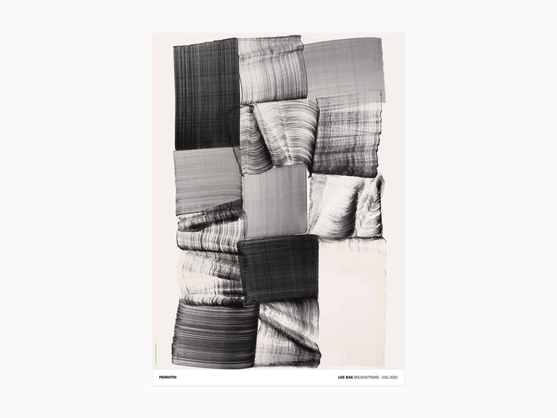 Lee Bae - Brushstroke - 23S, 2025 (signed poster)