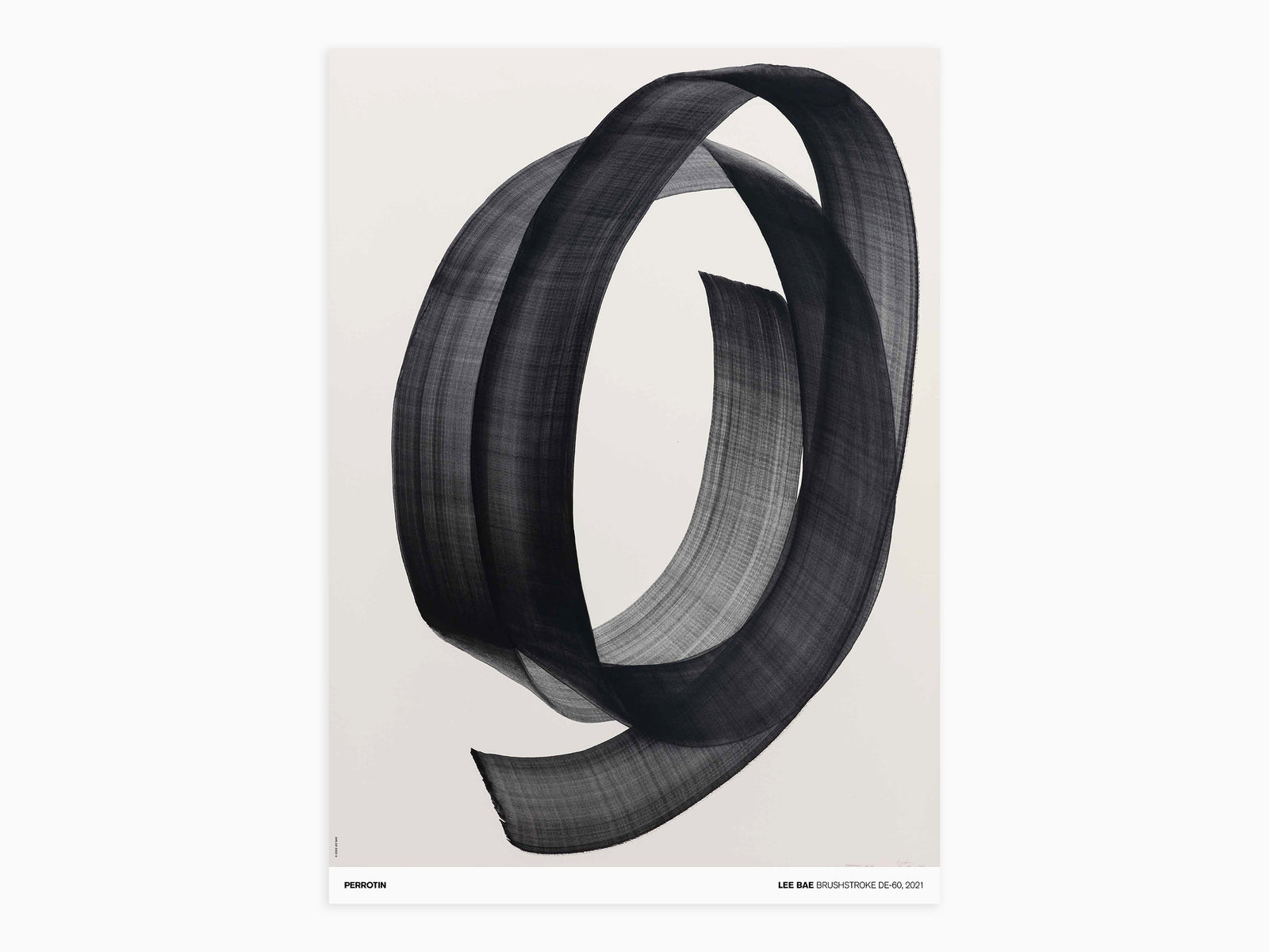 From The Archives: Lee Bae - Brushstroke DE-60, 2021 (signed poster)