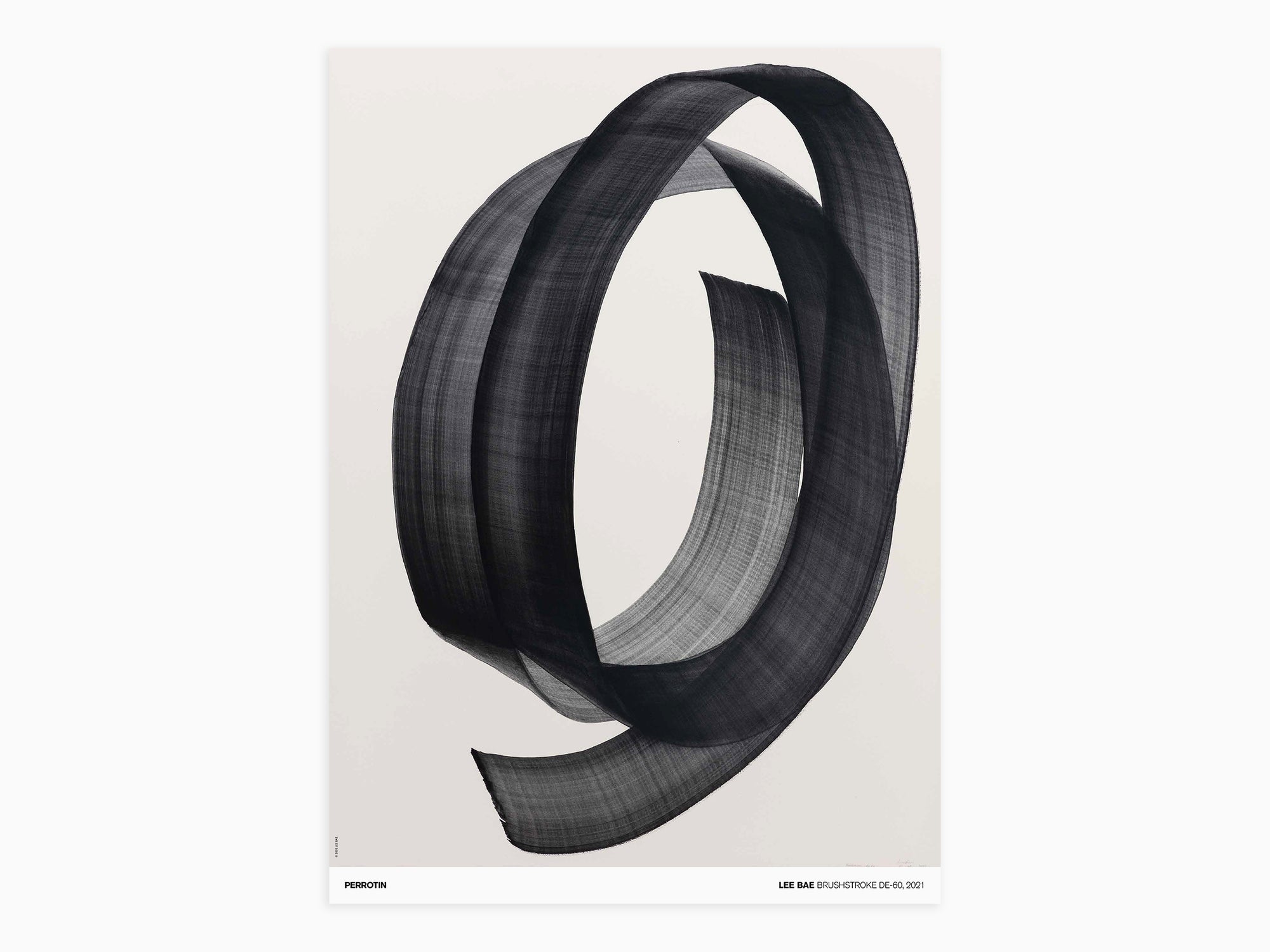 From The Archives: Lee Bae - Brushstroke DE-60, 2021 (signed poster)