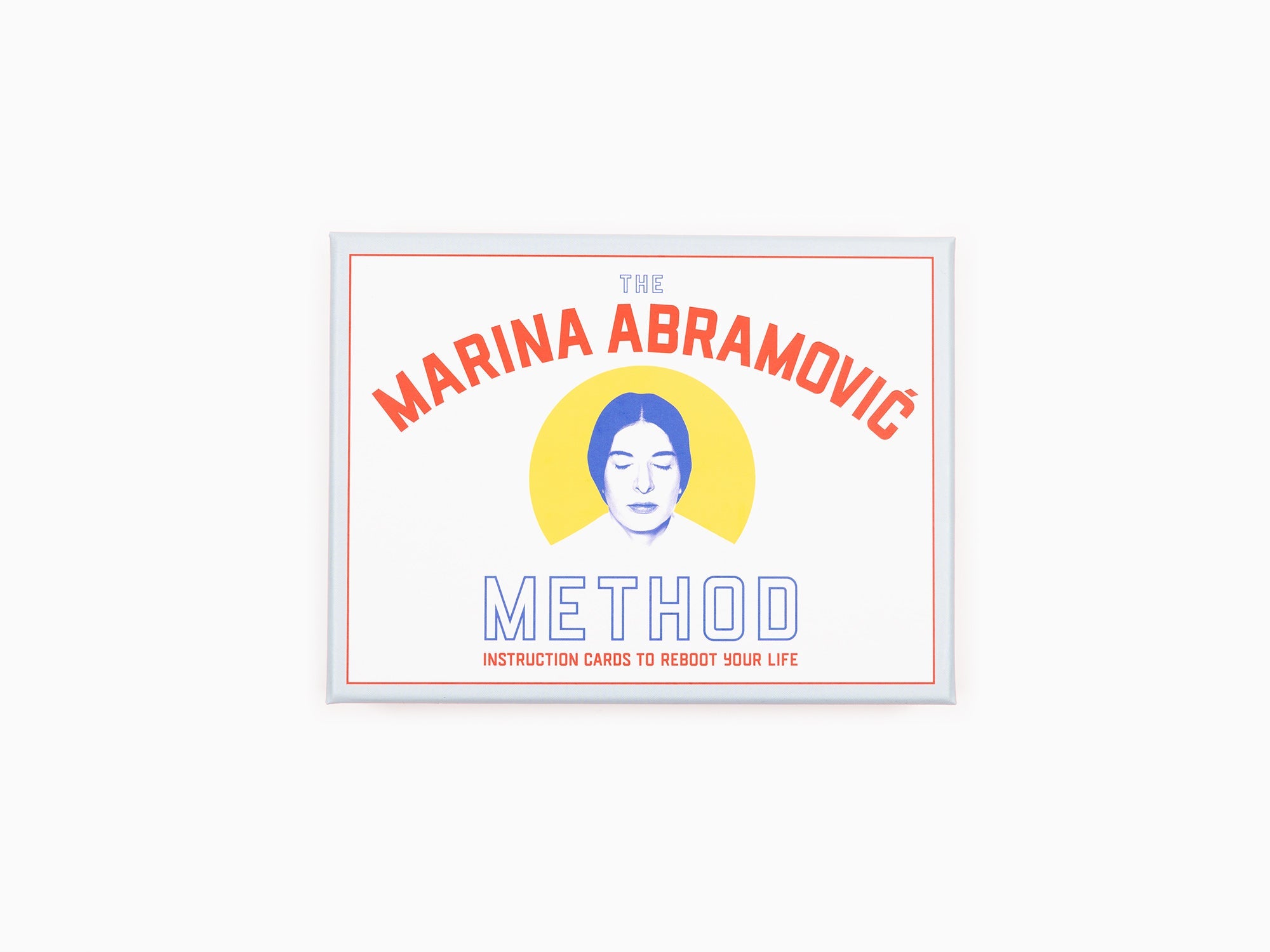 The Marina Abramovic method Instruction Cards to Reboot Your Life