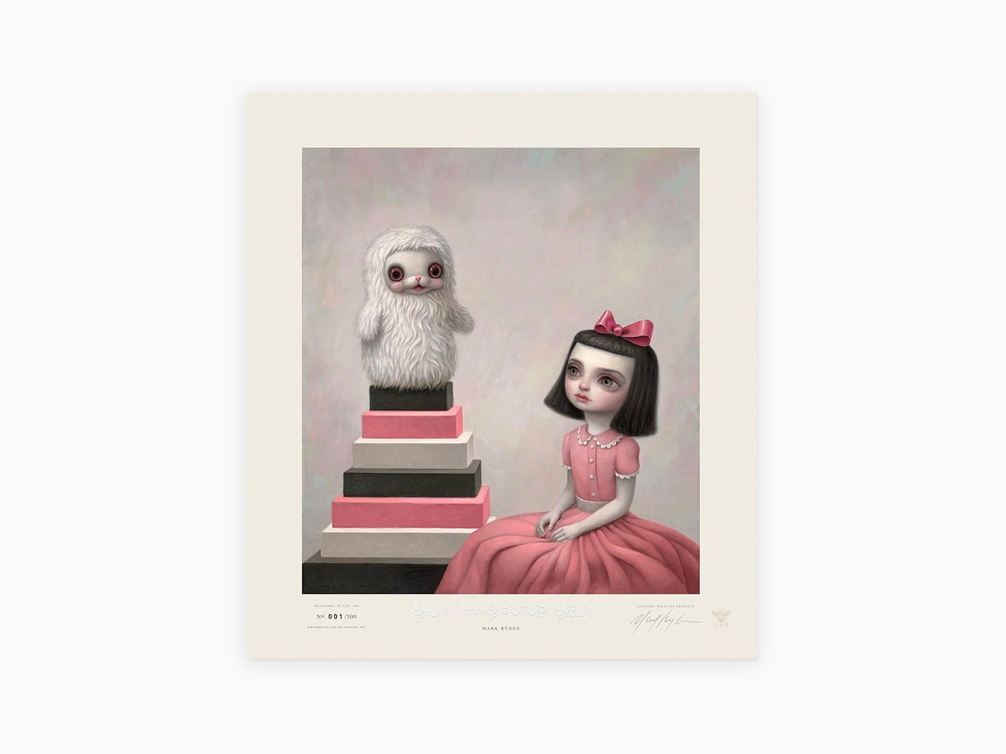 Mark Ryden - Yuki, le jeune yack (print)