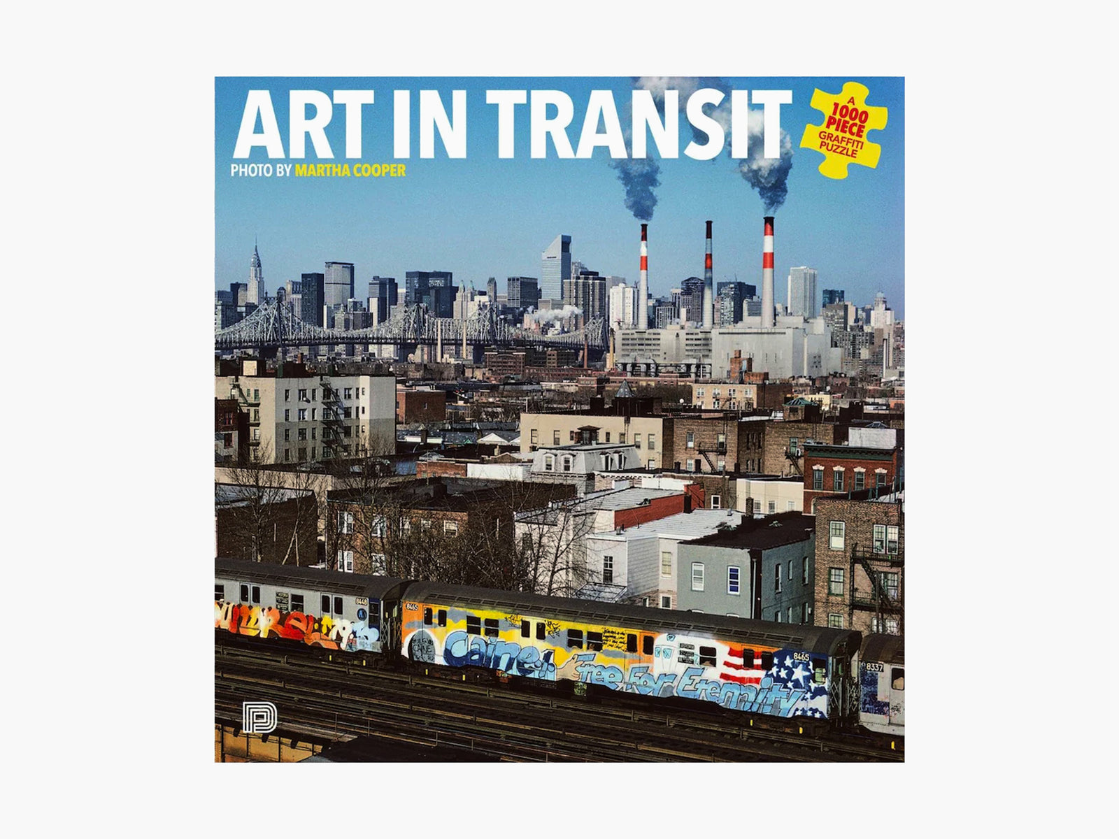 Martha Cooper - Art in Transit, a 1000 Piece Jigsaw Puzzle