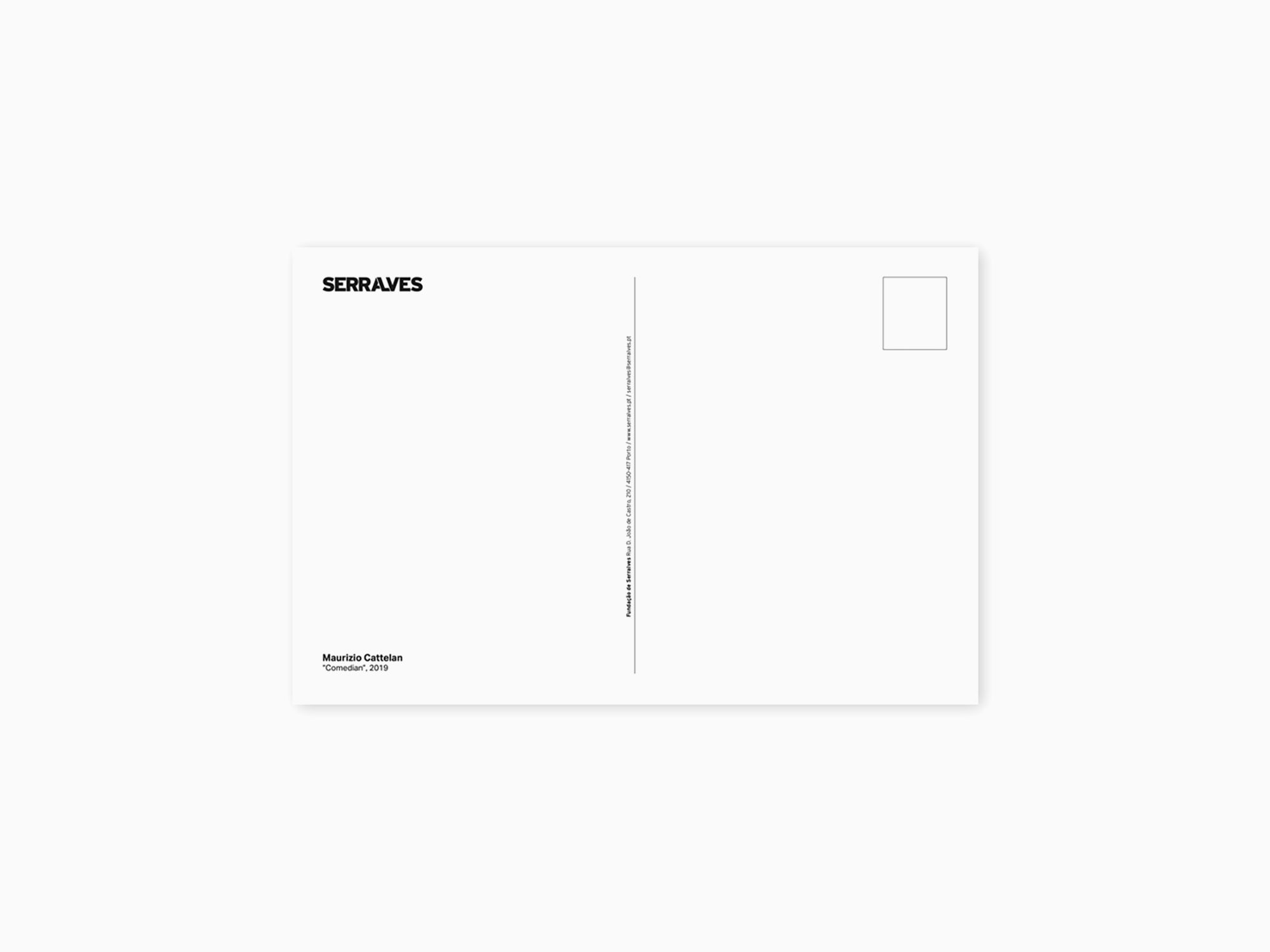 Maurizio Cattelan - Comedian, 2019 Postcard