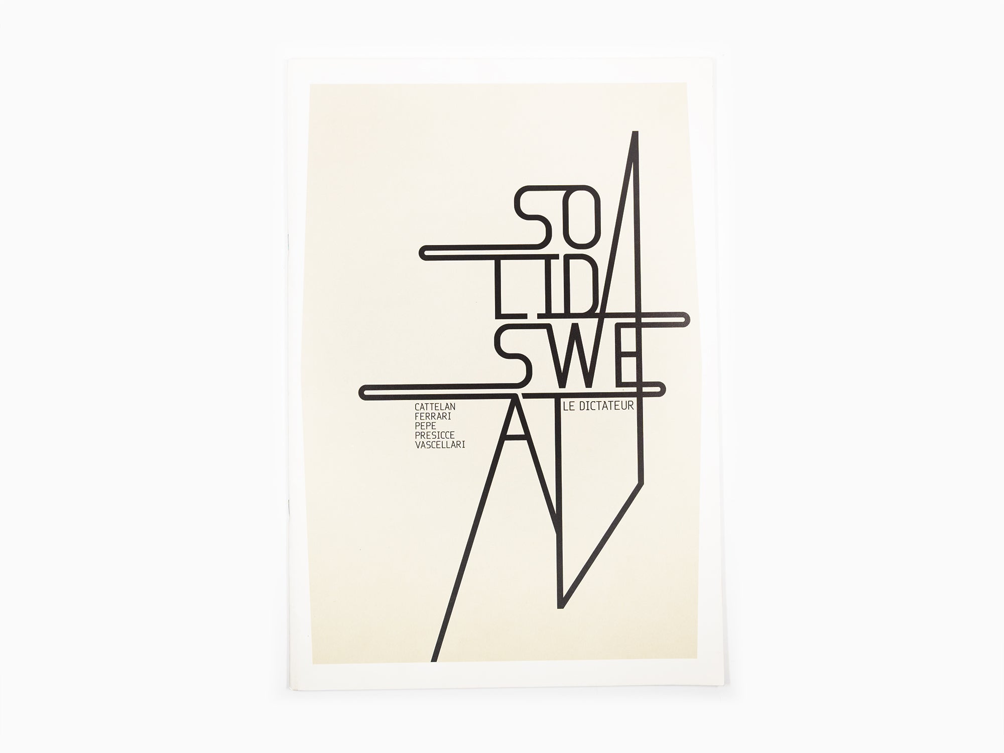 Maurizio Cattelan - Le Dictateur: Solid Sweat