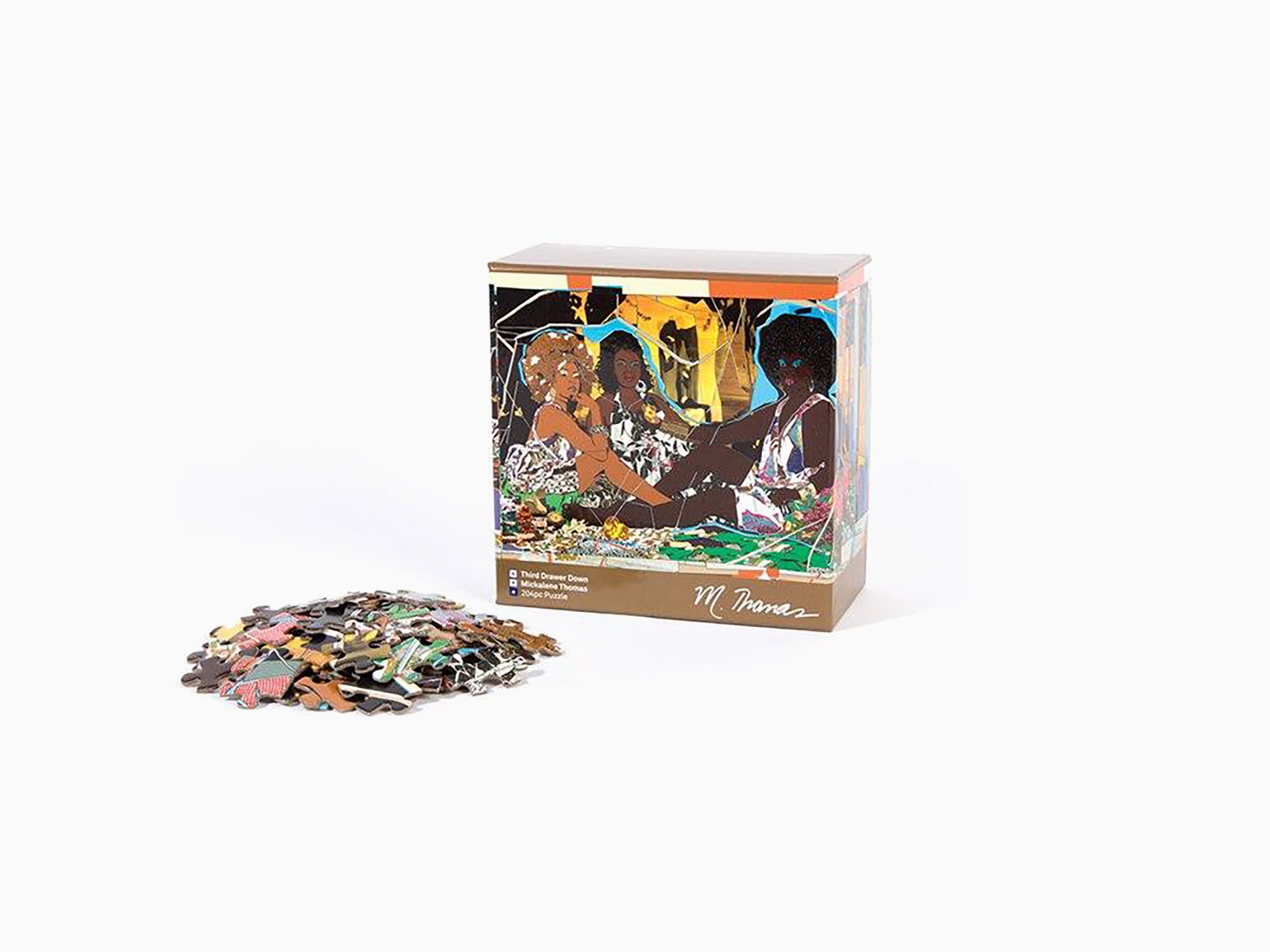 Mickalene Thomas - "Le Dejeuner" Jigsaw Puzzle