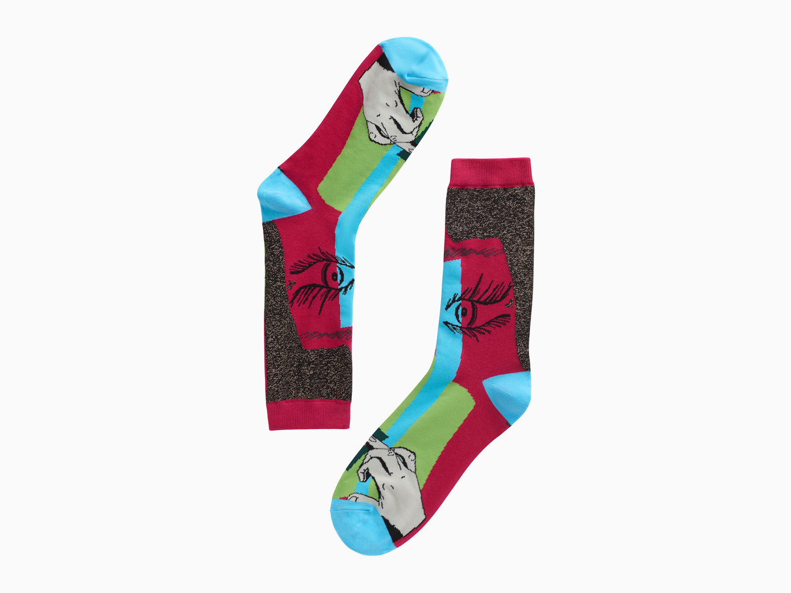 Mickalene Thomas - “Untitled #5” Jacquard Knit Socks