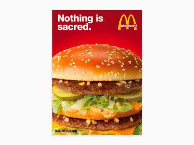 MSCHF - "Nothing is Sacred" Poster