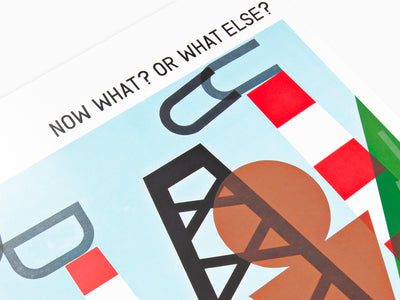 Nina Chanel Abney - NOW WHAT? OR WHAT ELSE? POSTER (standard poster)