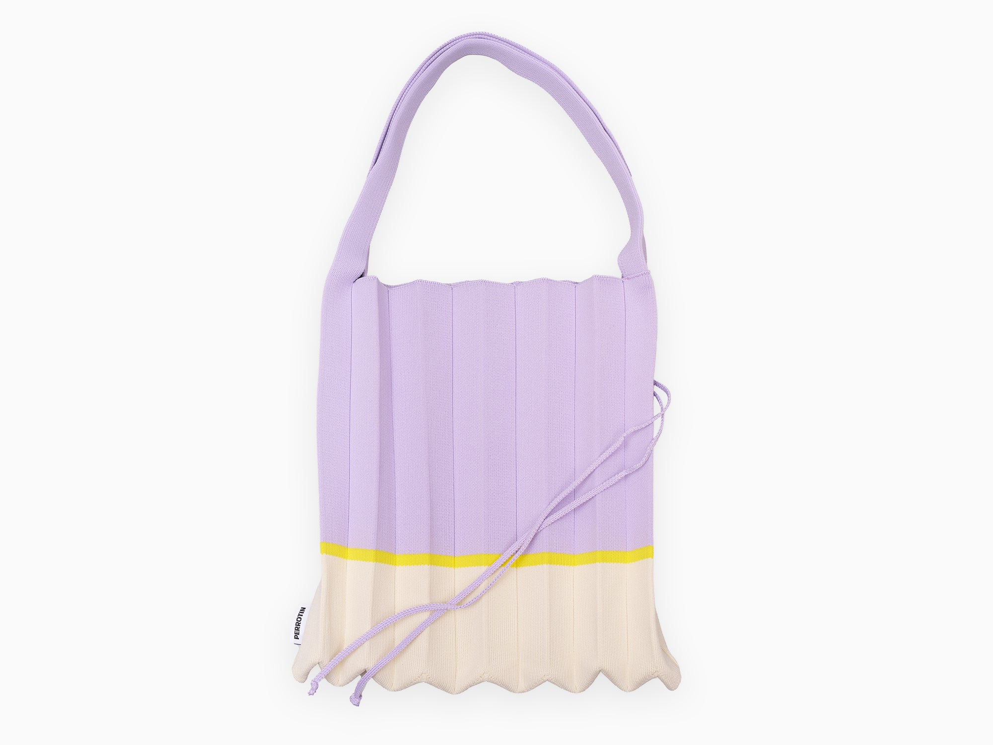 Perrotin - Pleated Knit Bag