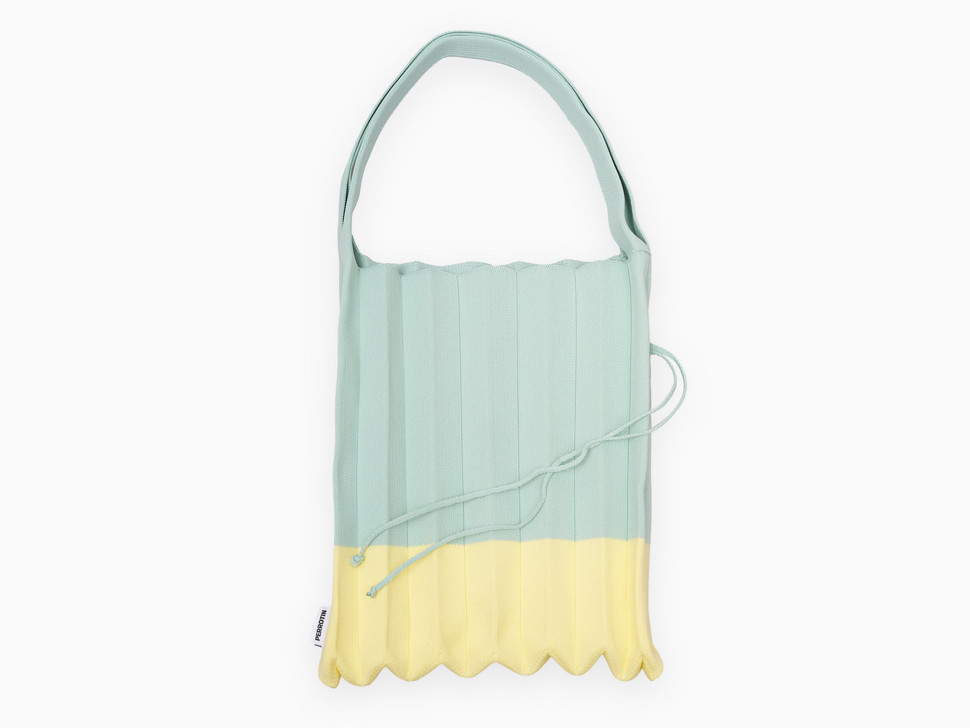 Perrotin - Pleated Knit Bag