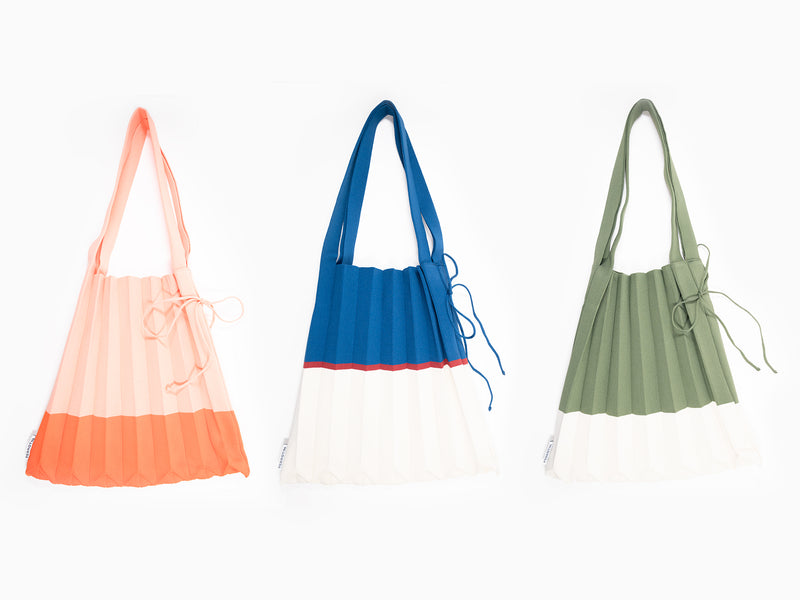 Perrotin - Pleated Knit Bag