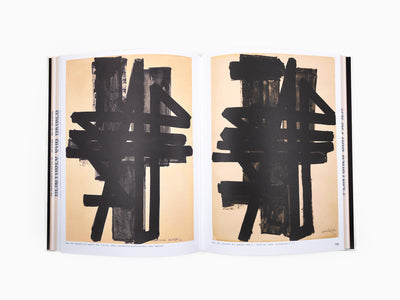 Pierre Soulages - Une autre lumière, peintures sur papier