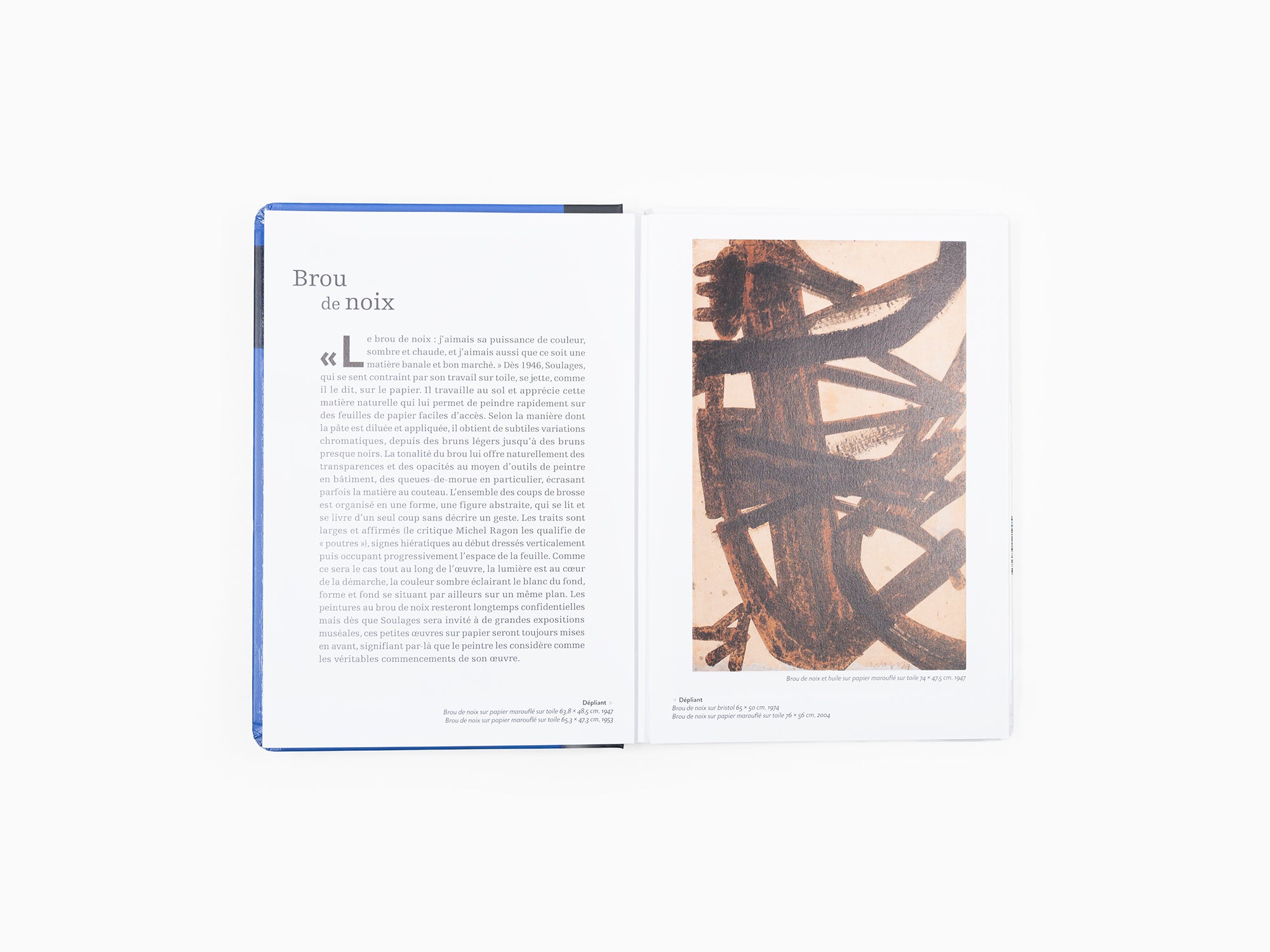 Pierre Soulages - Une autre lumière, peintures sur papier (catalogue d'exposition)