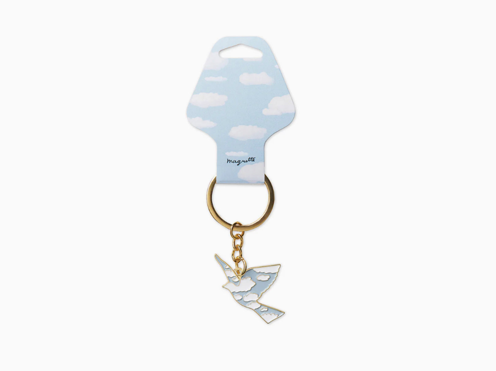 Keyring René Magritte - Bird "L'oiseau de ciel"