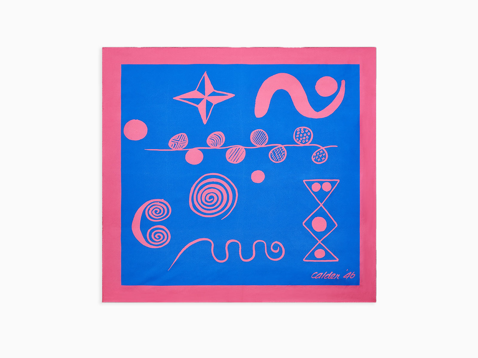 Alexander Calder - Untitled 1946 Silk scarf