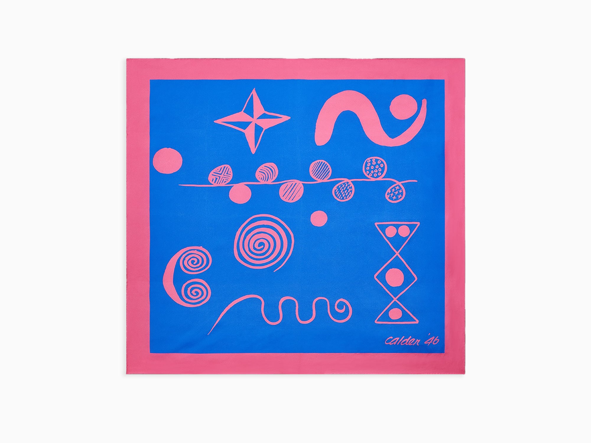 Alexander Calder - Untitled 1946 Silk scarf