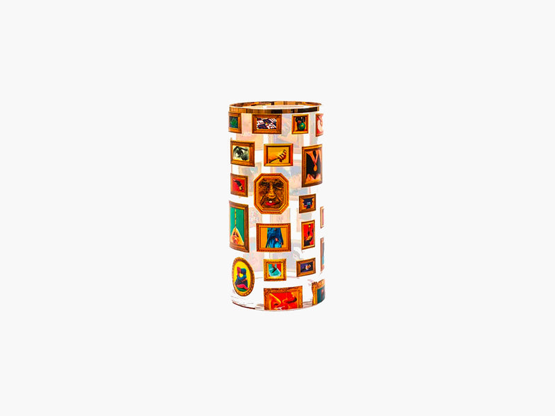 Seletti wears Toiletpaper - Glass Vase Cylindrical Medium - Frames