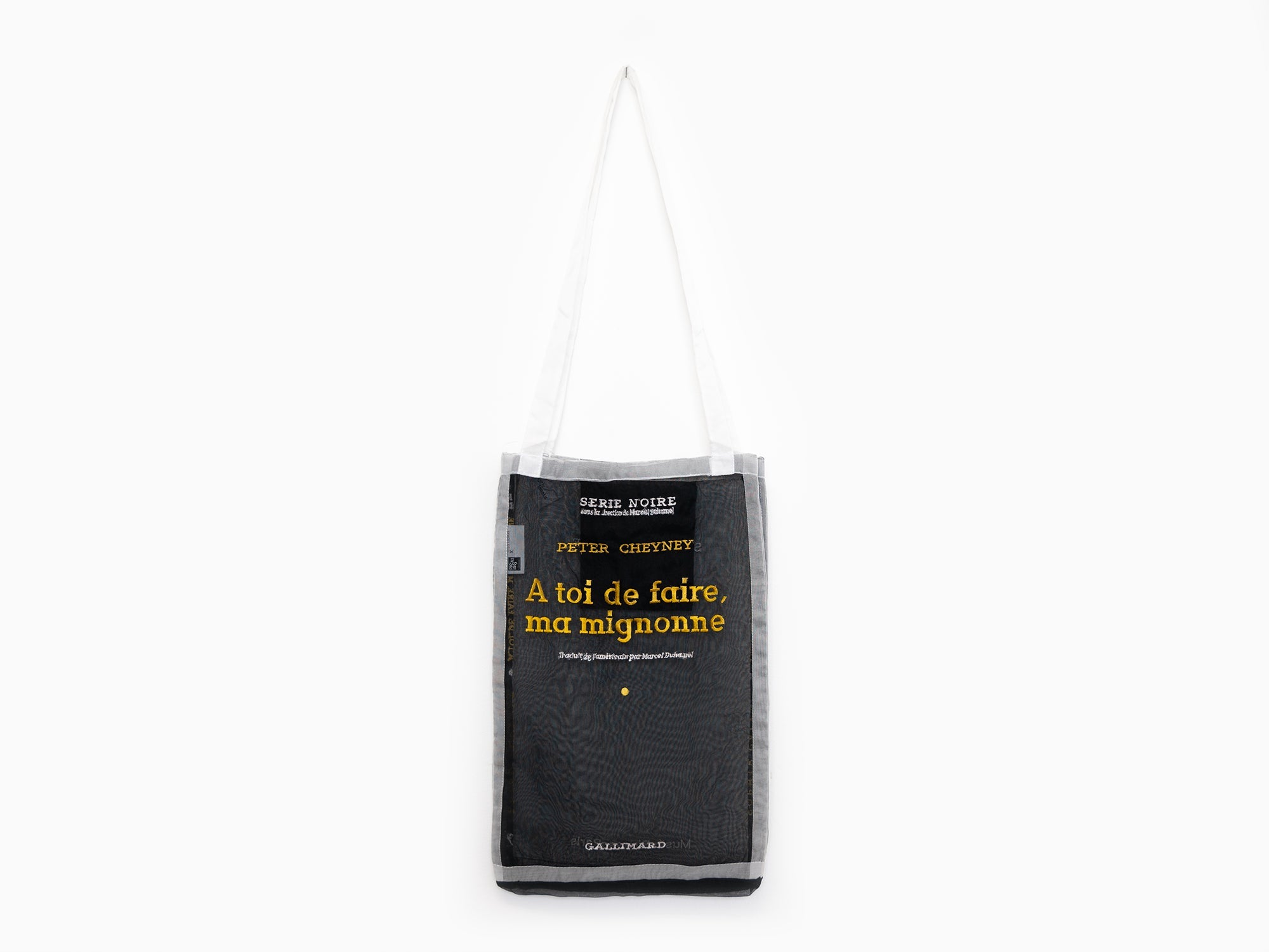 Sophie Calle - À toi de faire, ma mignonne Tote bag (black)