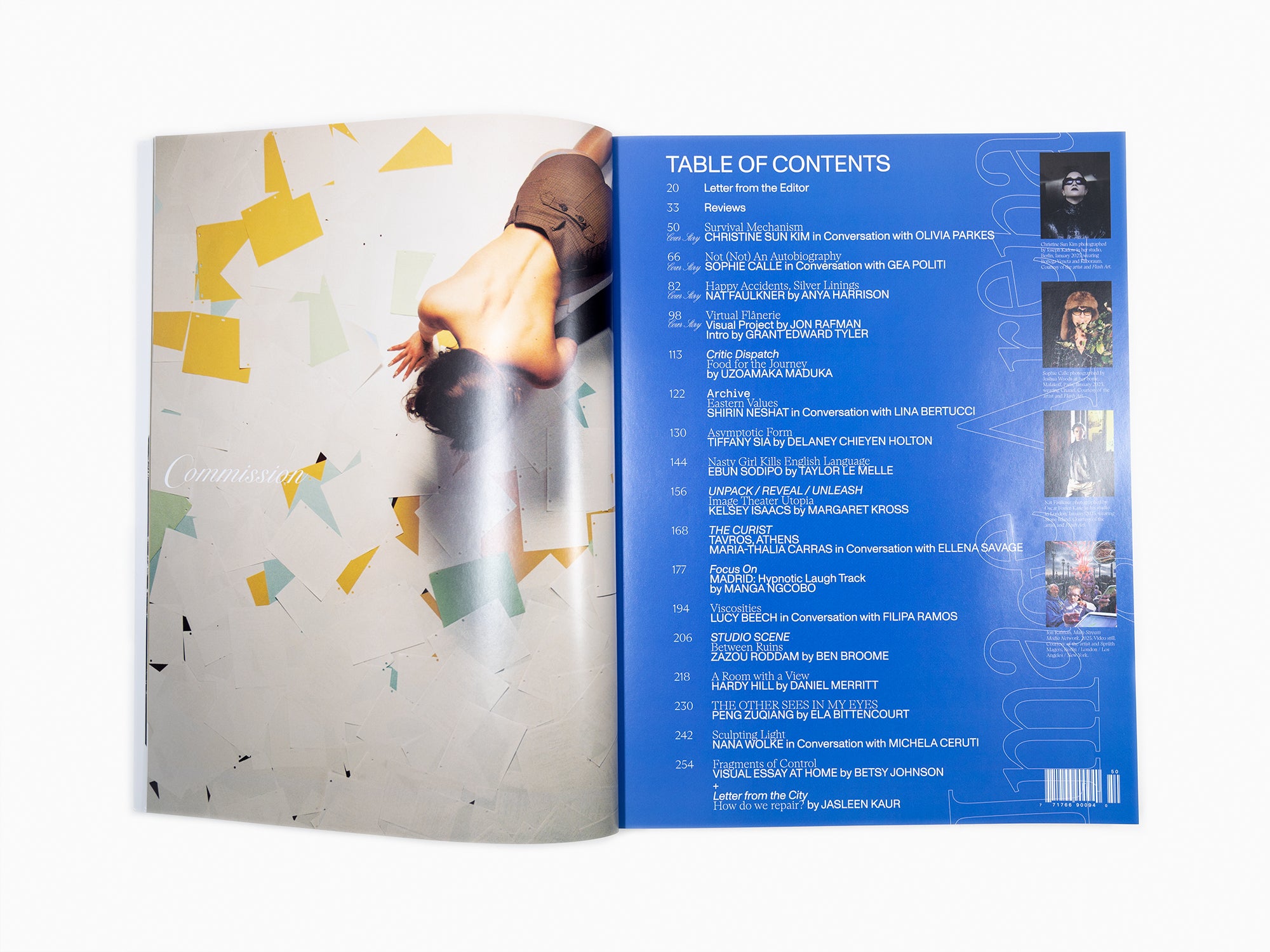 Sophie Calle - Flash Art Issue Spring 2025