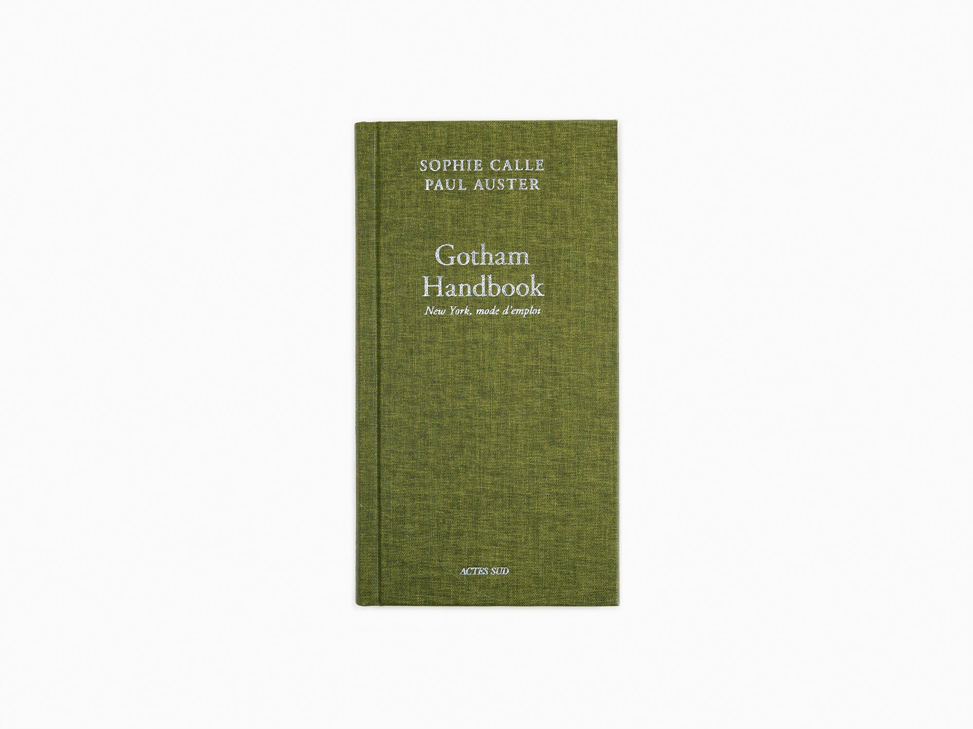Sophie Calle - Gotham handbook (Livre VII)